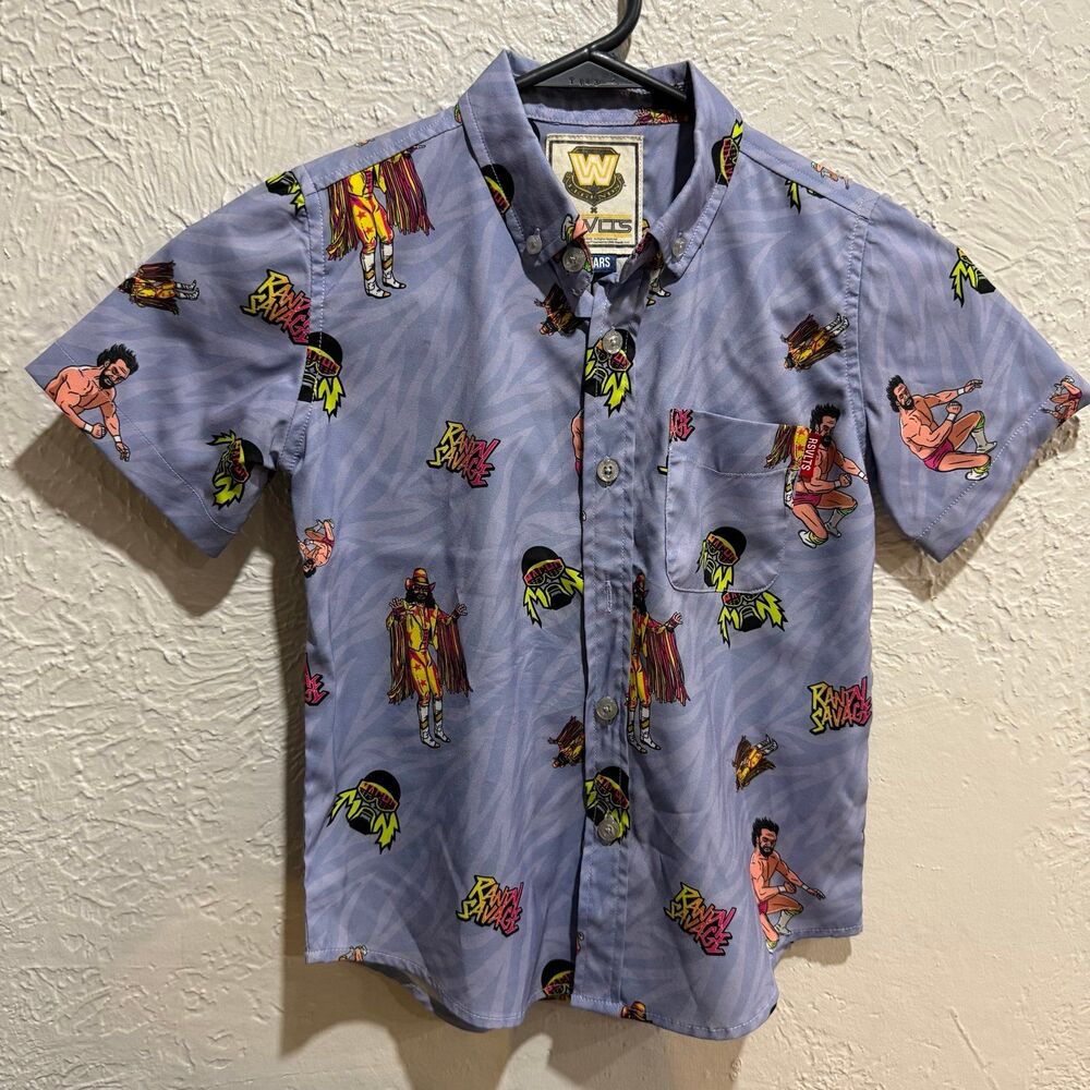 WWE RSVLTS kids Randy Savage macho man 4 years 4T wrestlers wrestlemania